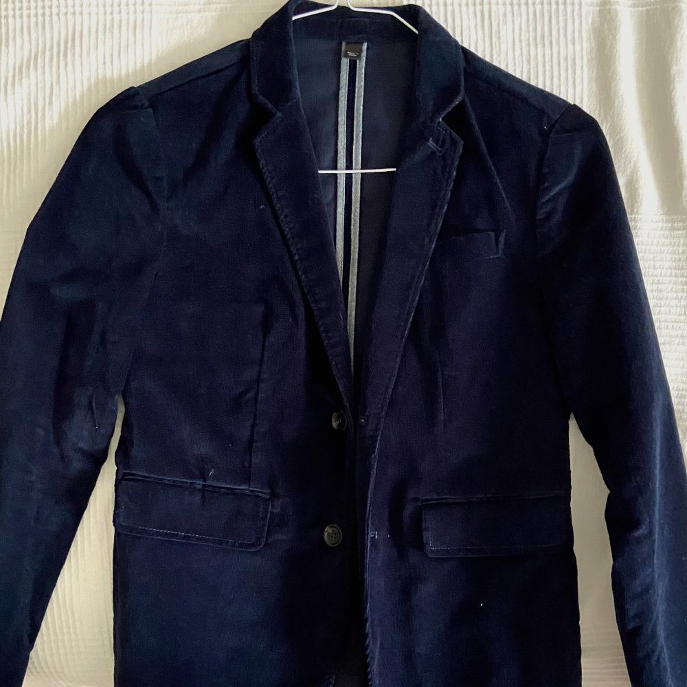 Crewcuts Boys’ Ludlow Blazer Corduroy | 12 | Navy